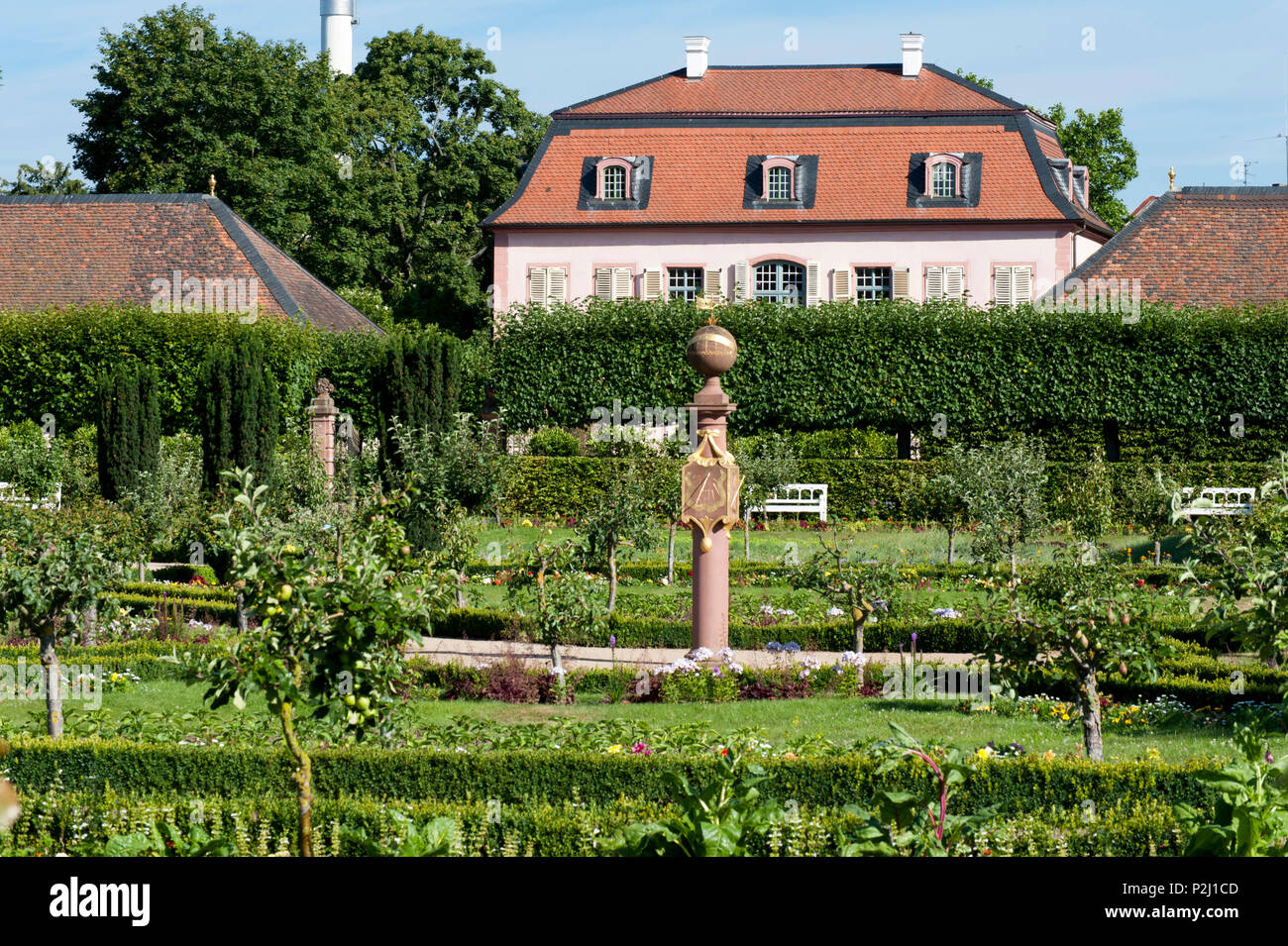 Prince George Garden Darmstadt Hesse Germany Stock Photo