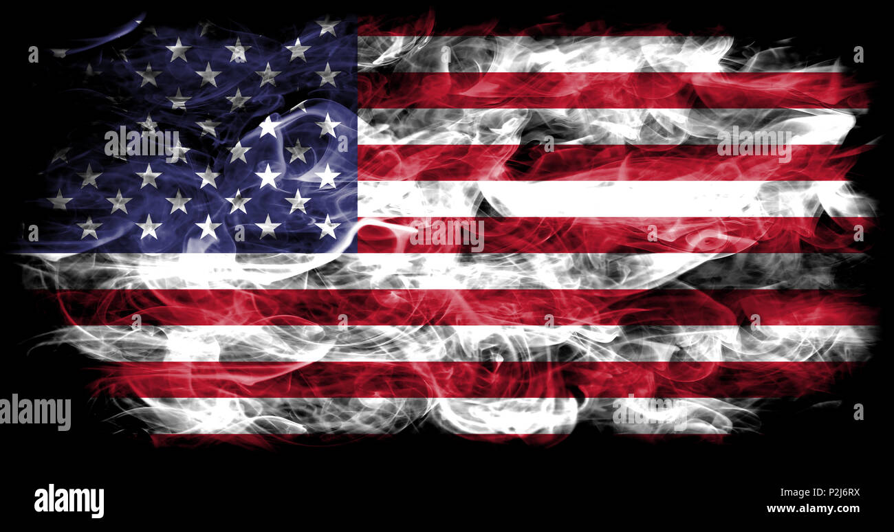 United States Of America Smoke Flag American Flag Usa Flag Stock Photo Alamy