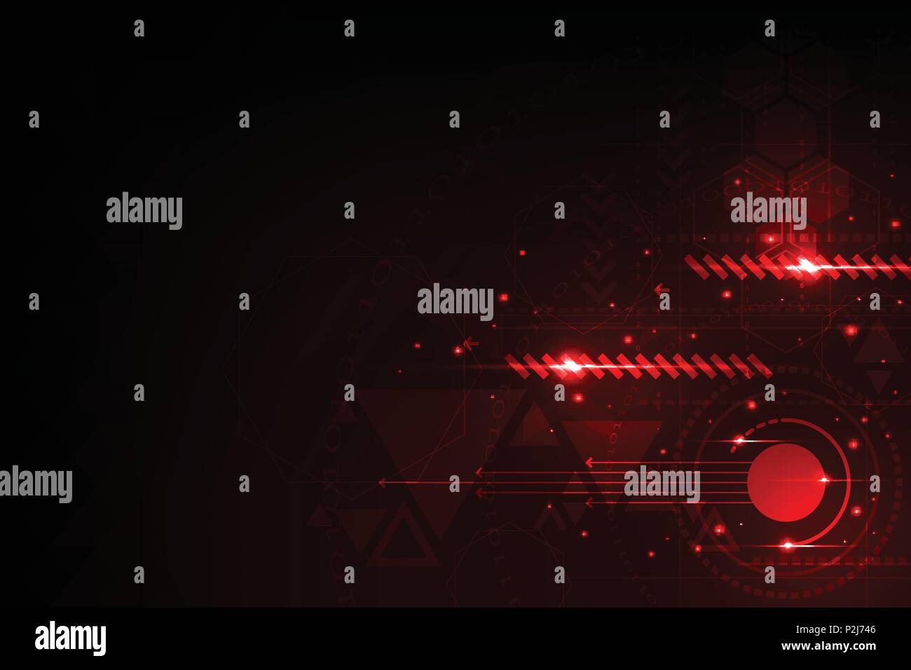 Technology background in the concept of digital Stock Vector Image ...