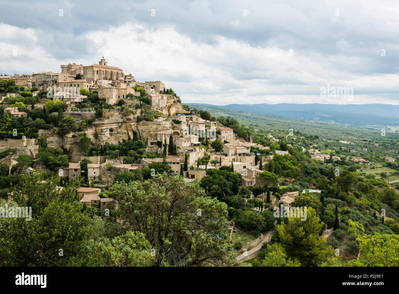Gordes, Departement Vaucluse, Provence-Alpes-Cote d´Azur, Provence, France Stock Photo