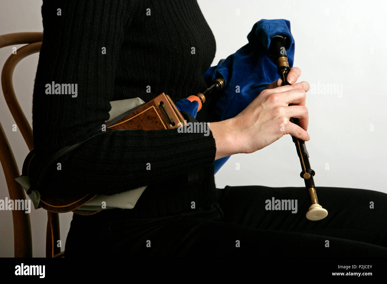 Bagpipe type instrument hires stock photography and images Alamy