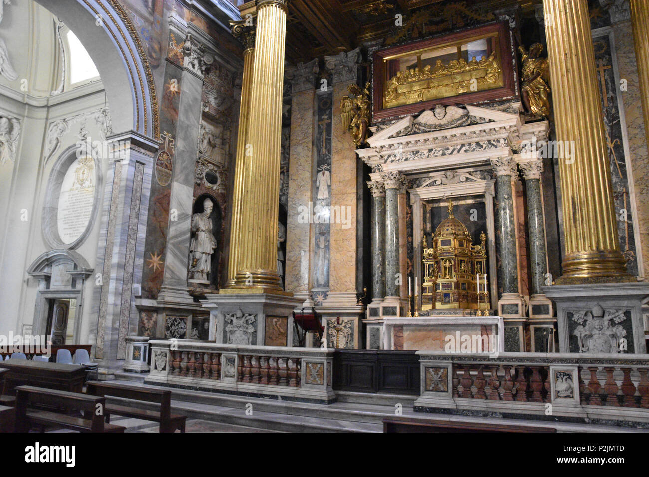 Altar of the Blessed Sacrament, Archbasilica of St. John Lateran, St ...