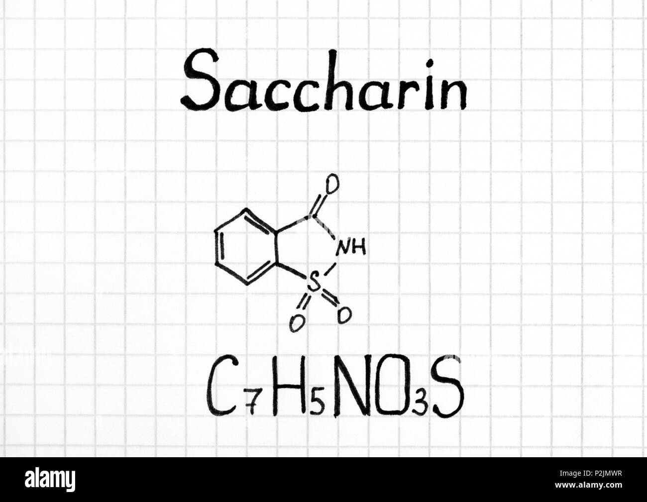 Saccharin molecular Black and White Stock Photos & Images Alamy