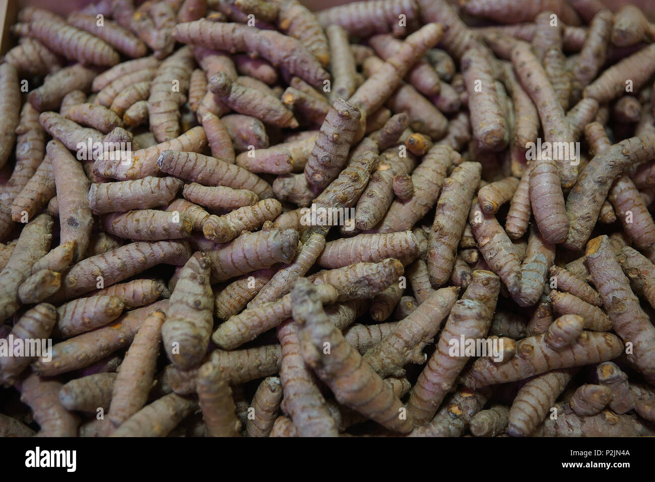 Montreal,Canada,6 June,2018.Display of bio turmeric spice in a