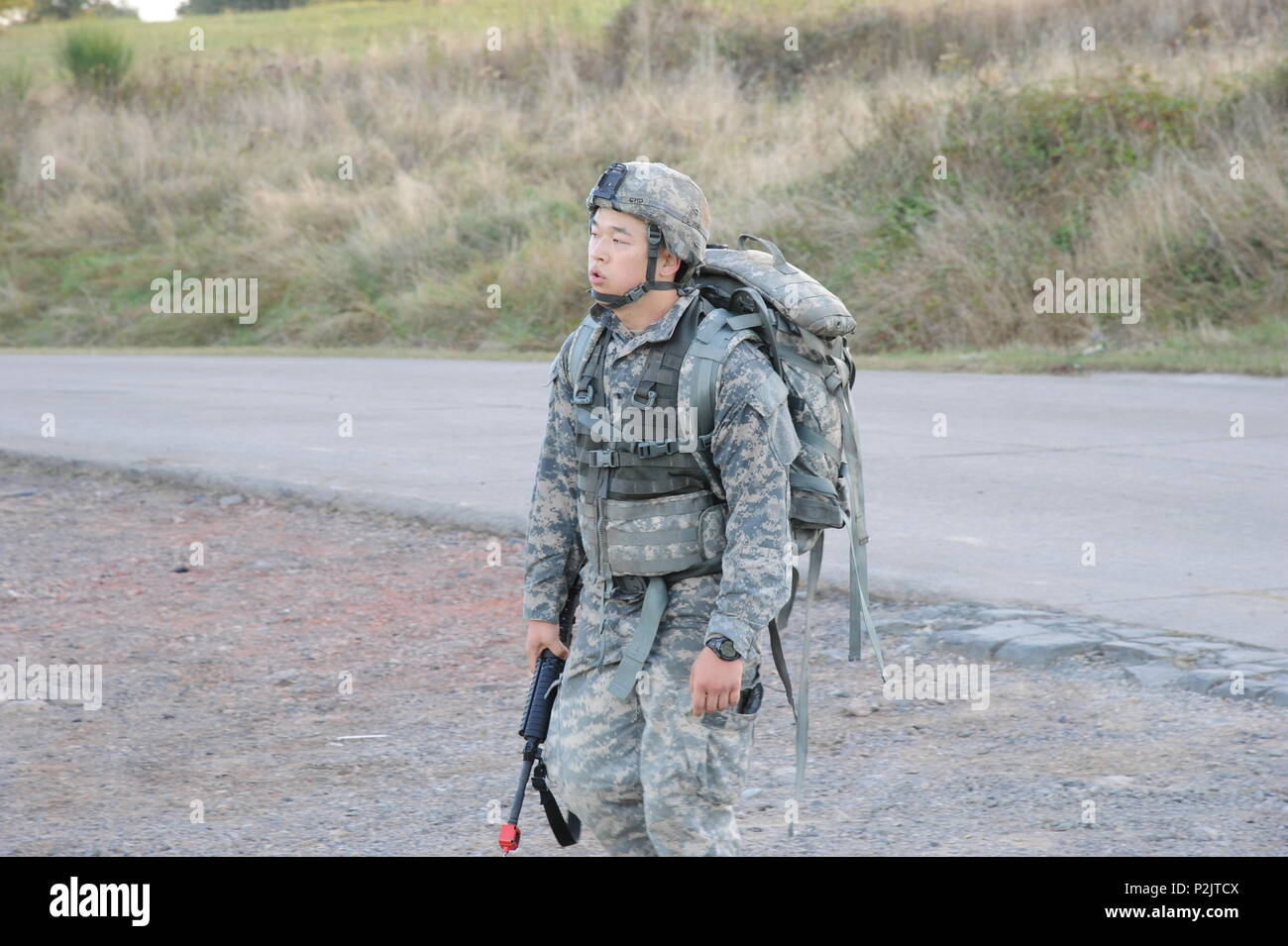 1st Lt. Alexander Cho, Regional Health Command Europe, participant of ...
