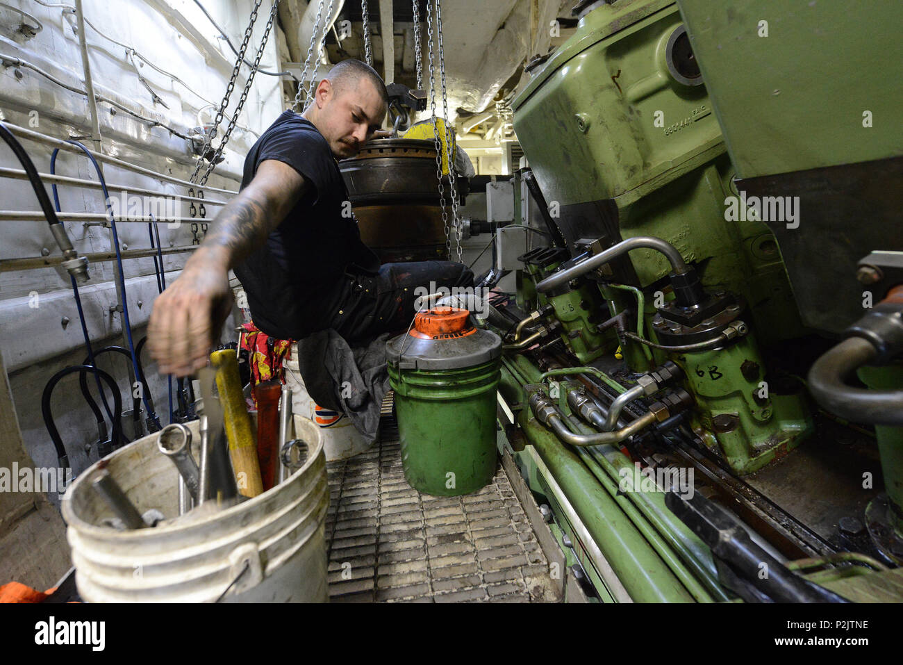 Engine room icebreaker hi-res stock photography and images - Alamy