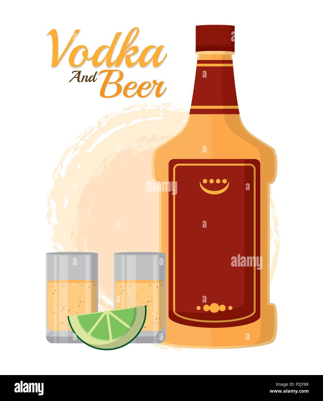 Vodka and beer Stock Vector Image & Art Alamy