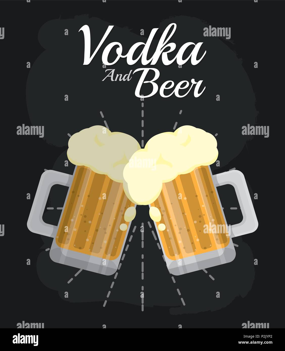 Vodka and beer Stock Vector Image & Art Alamy