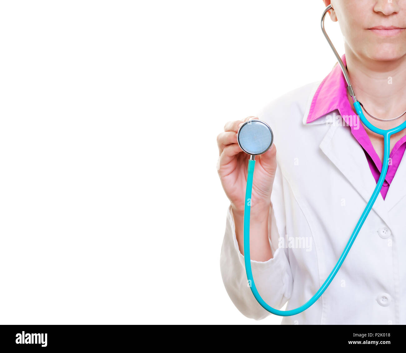 Doctor using a stethoscope hi-res stock photography and images - Alamy