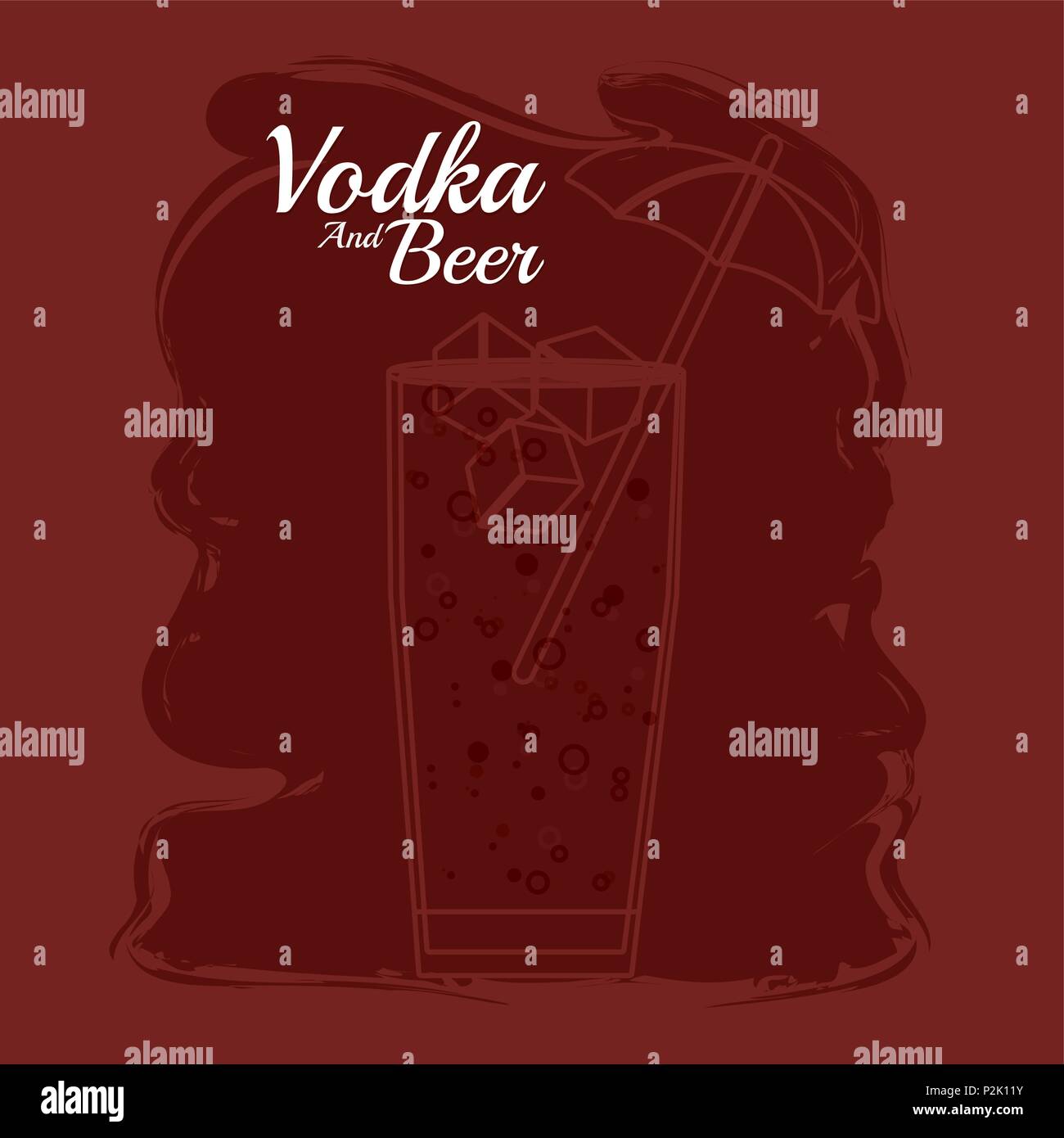 Vodka and beer Stock Vector Image & Art Alamy