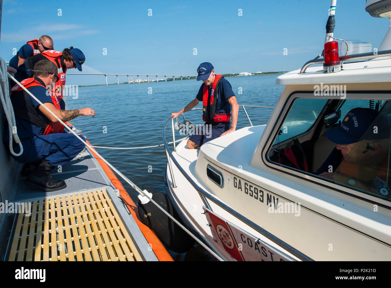 Coast Guard Auxiliary High Resolution Stock Photography and Images Alamy