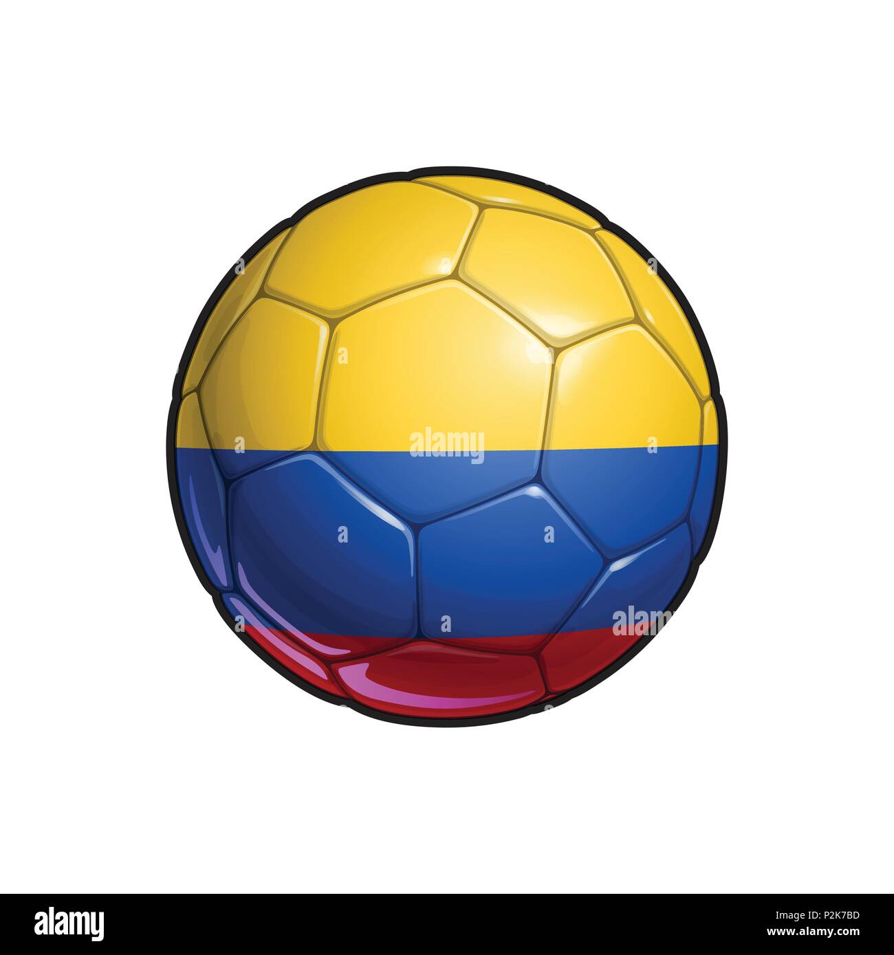 Balón fútbol Stock Vector