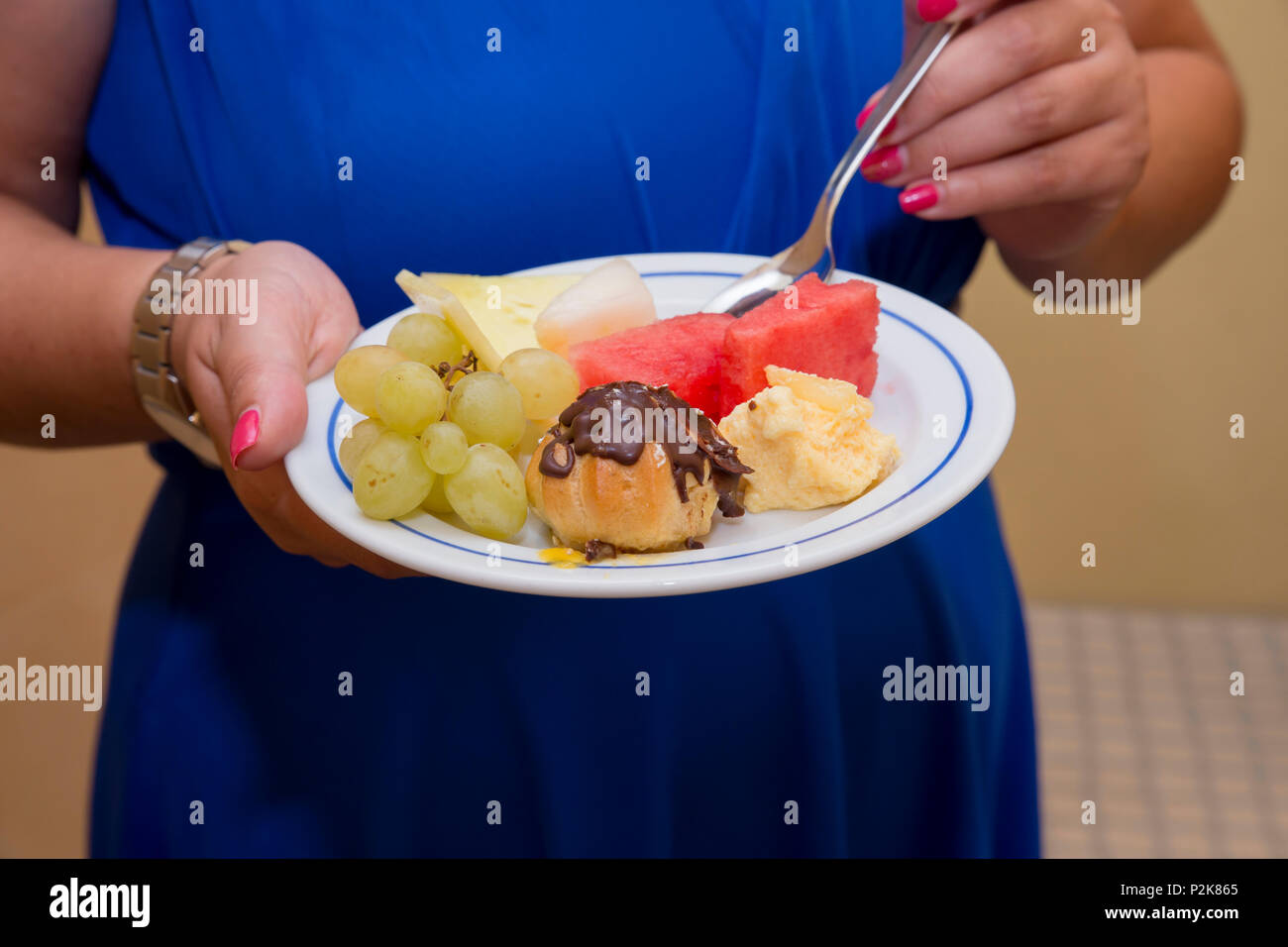 Healthy dessert and fruit hi-res stock photography and images - Alamy