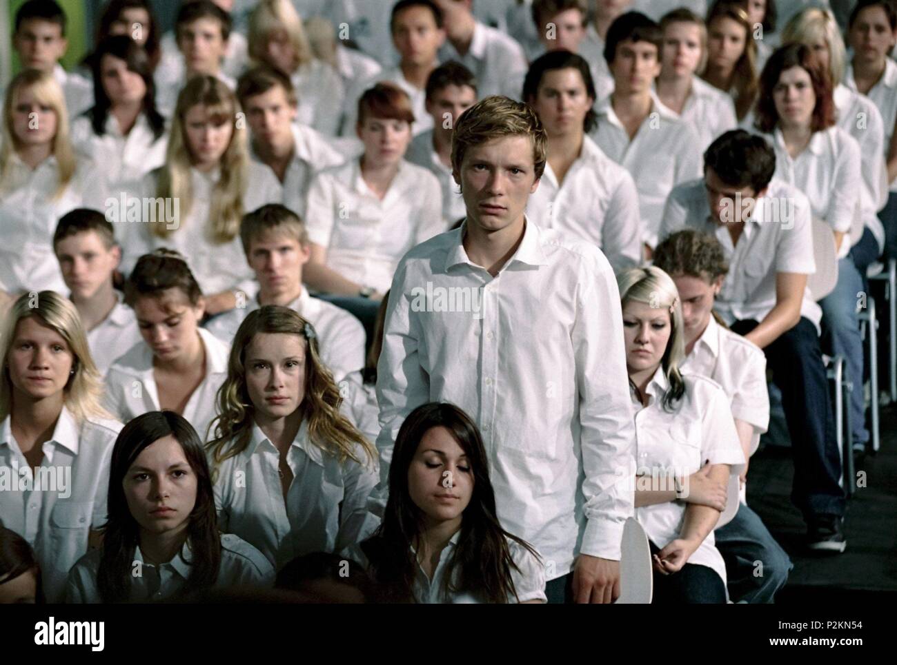 Original Film Title: DIE WELLE. English Title: THE WAVE. Film Director:  DENNIS GANSEL. Year: 2008. Credit: RAT PACK FILMPRODUKTION GMBH/CONSTANTIN  FILM PRODUKTION / Album Stock Photo - Alamy