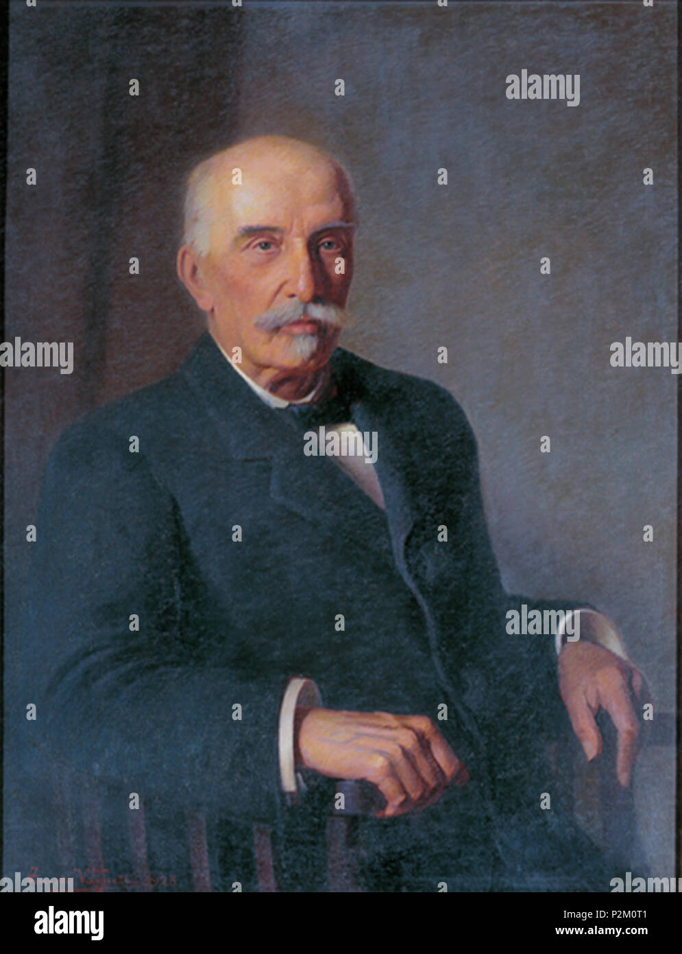 .  English: Portrait of Giovanni Giolitti (1842-1928) . Fausto Vagnetti 34 Giolitti ritratto Stock Photo