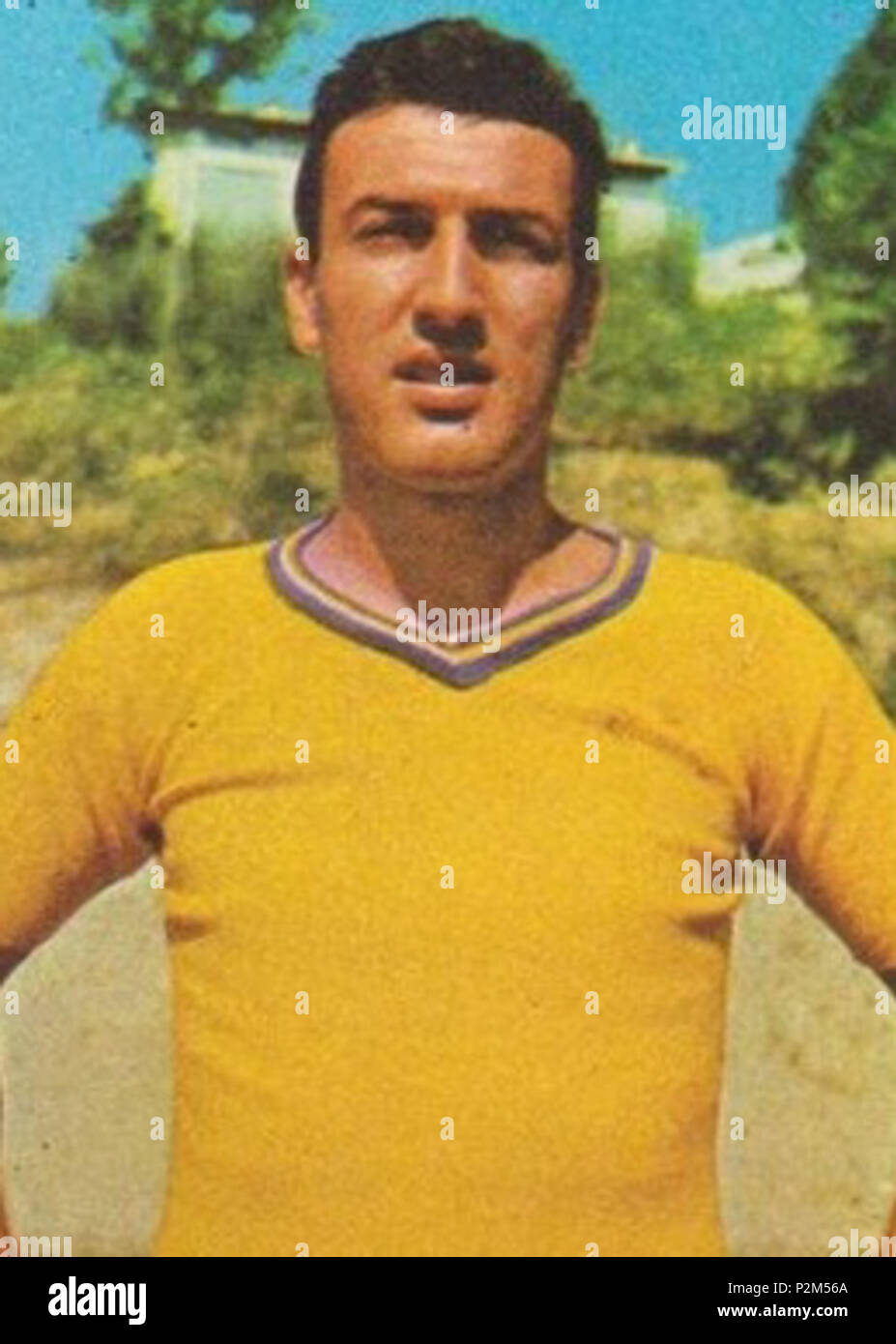 . Italiano: Il calciatore Michele Chirico Figurina Calciatori STEF 1964/65 Categoria:Immagini di calciatori italiani English: Soccer player Michele Chirico . This file is lacking author information. 55 Michele Chirico Stock Photo