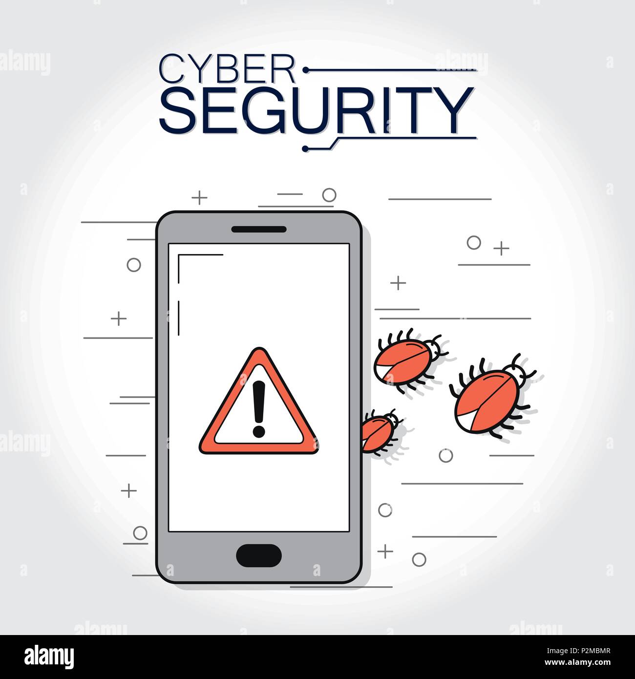 Cyber security concept Stock Vector Image & Art - Alamy