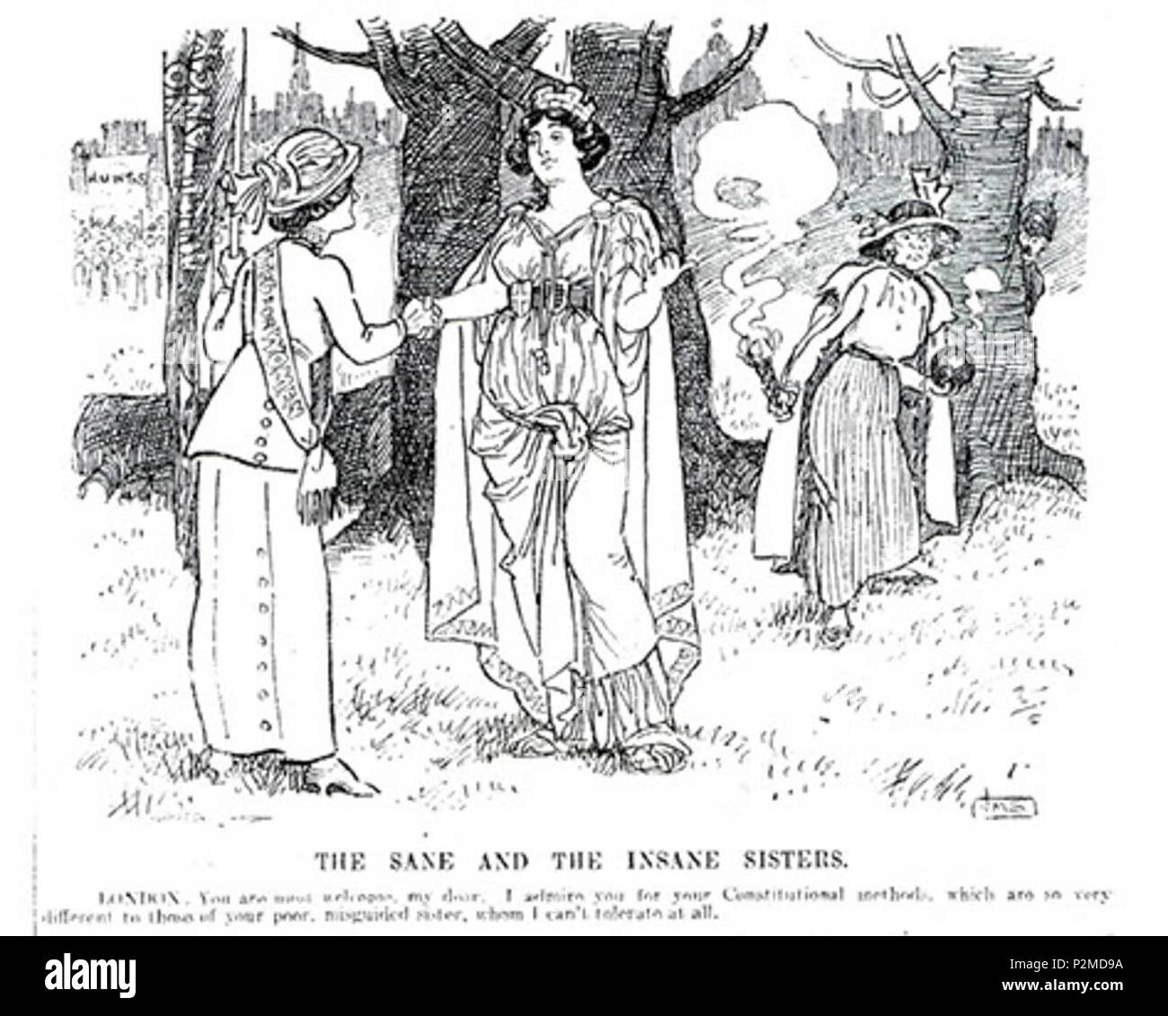 Womens Suffrage Cartoon High Resolution Stock Photography and Images ...