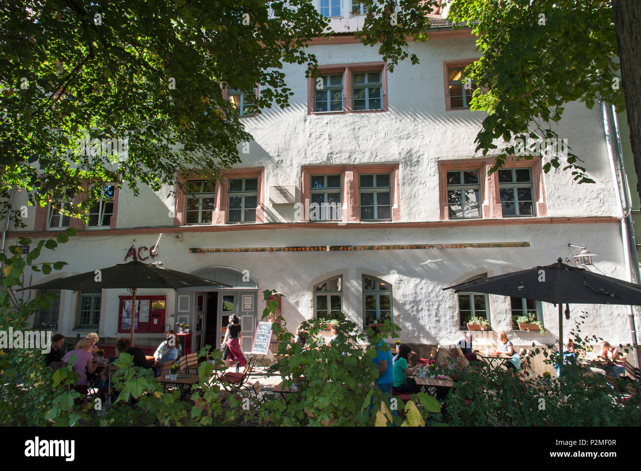 ACC gallery and restaurant, Weimar, Thuringia, Germany Stock Photo