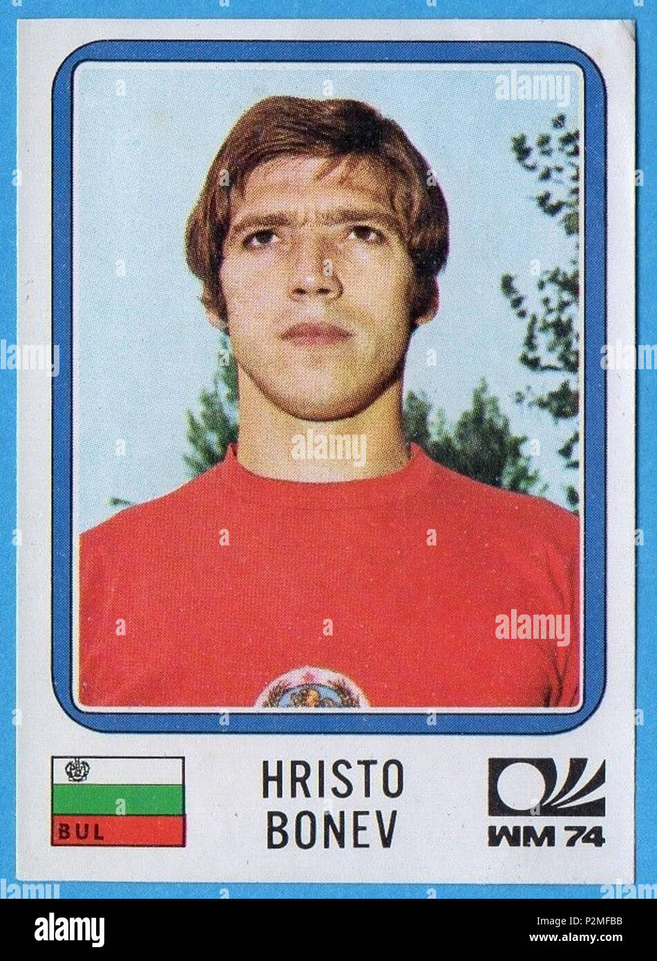 . MONACO/MUNCHEN 74-PANINI-Figurina n.260- BONEV - BULGARIA -Recuperata ...