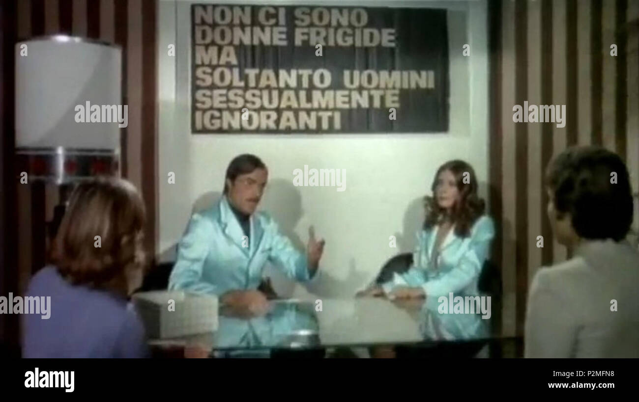 . Italiano: Screenshot del film Il trafficone di Bruno Corbucci - 1974 . 16 August 2012. screenshot autoprodotto 40 Il trafficone Stock Photo