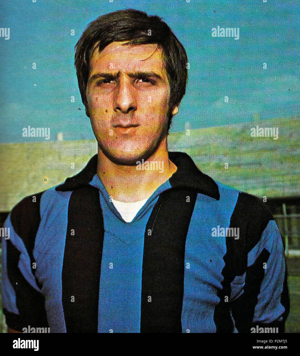Italiano: Gaetano Scirea con la maglia dell'Atalanta (1972-74). English: Gaetano  Scirea with the Atalanta