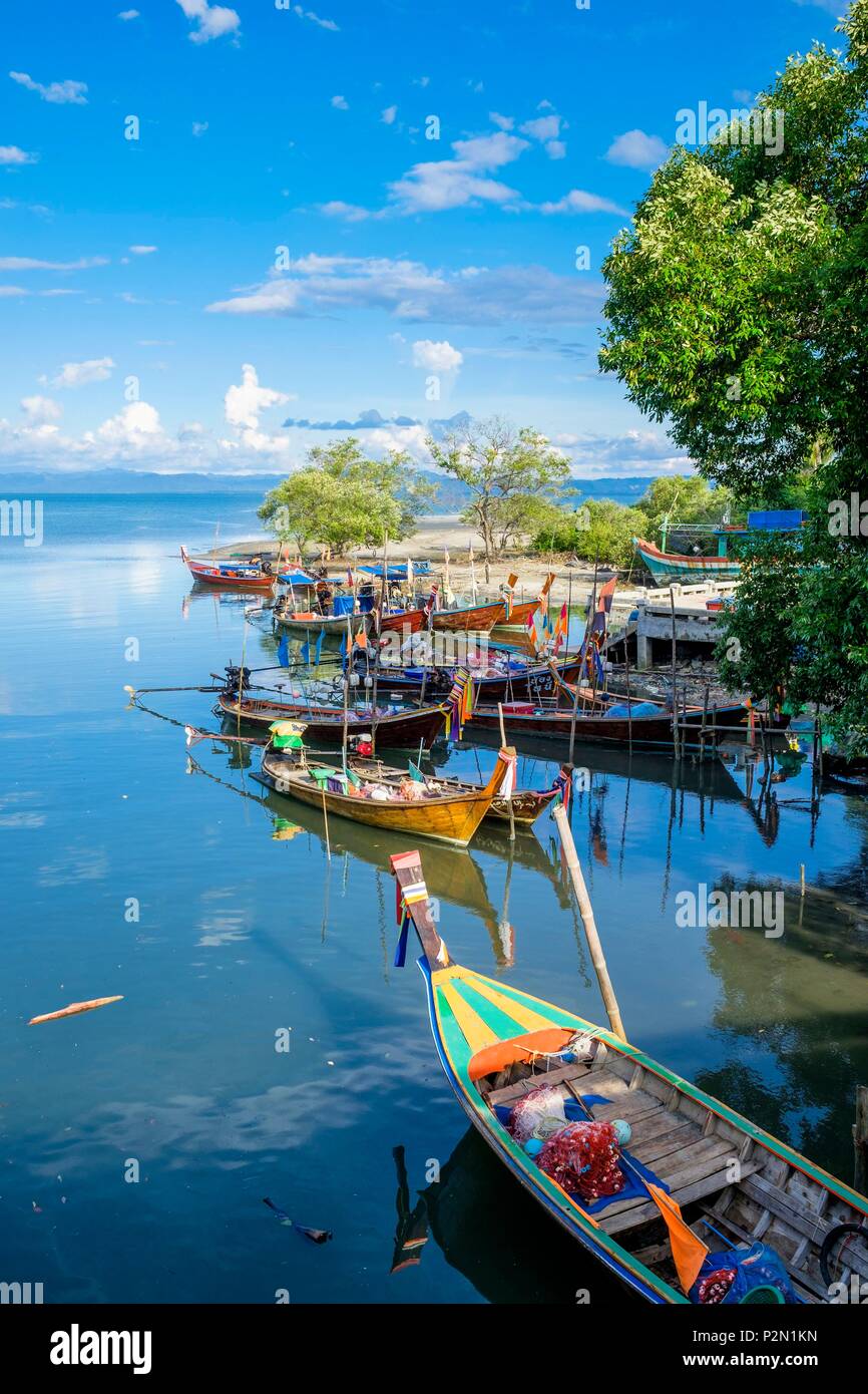 Thailand Trang Province Ko Sukorn Island Little Harbour Of Ban Laem Village Stock Photo Alamy Thailand Trang Province Ko Sukorn Island Little Harbour Of Ban Laem Village Stock Photo Alamy