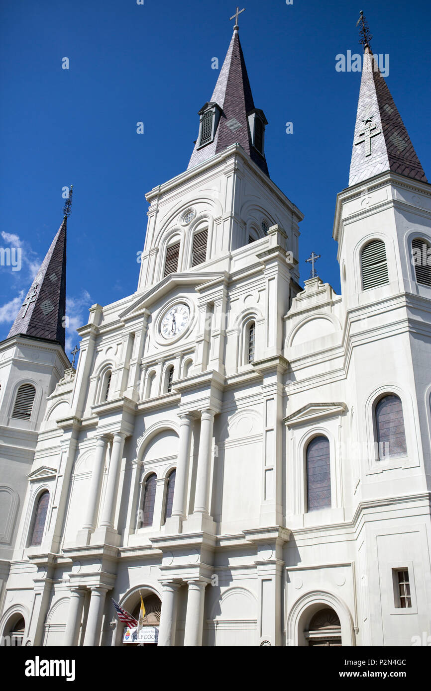 Saint Louis Cathedral, New Orleans, Louisiana Stock Photo - Alamy