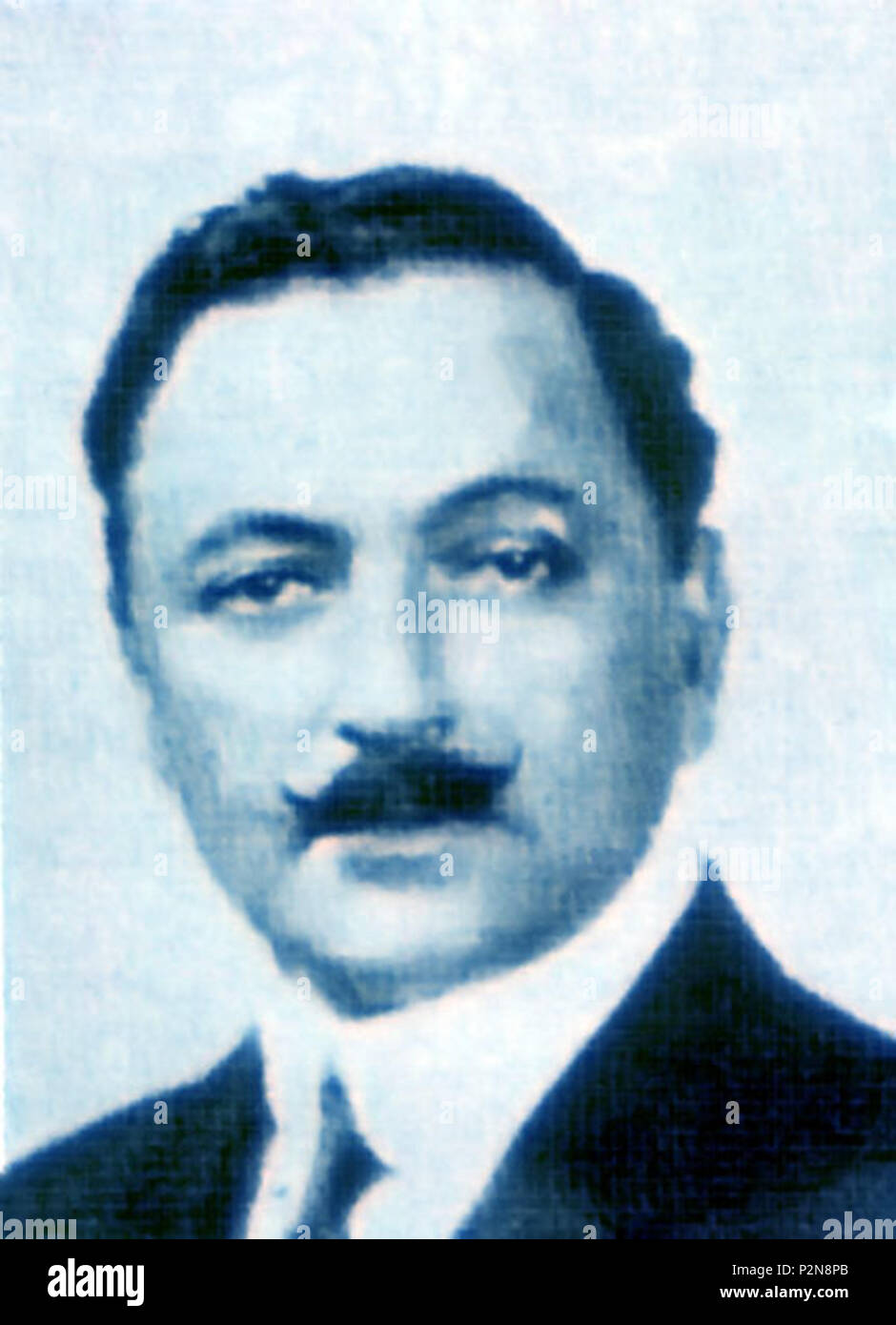 . Italiano: Enrico Guazzoni pittore e regista . 1925. Unknown 25 Enrico Guazzoni Stock Photo
