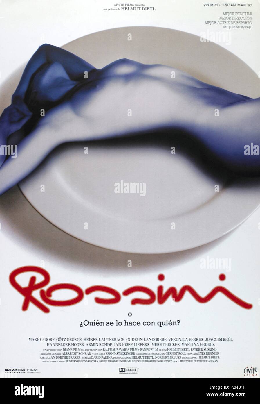 Original Film Title: ROSSINI.  English Title: ROSSINI.  Film Director: HELMUT DIETL.  Year: 1997. Credit: DIANA FILM / Album Stock Photo