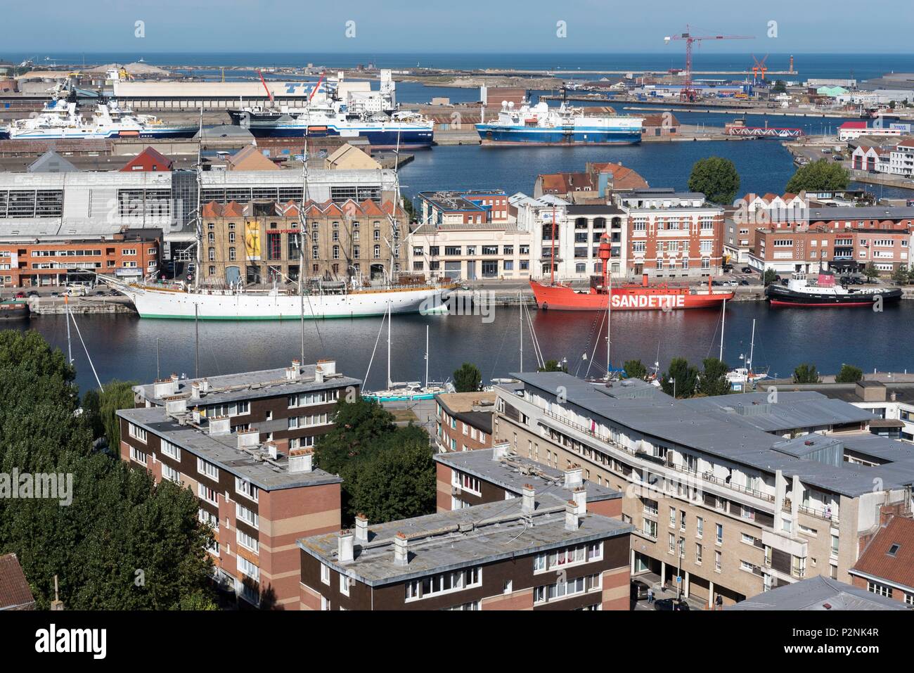 France, Nord, Dunkirk, Port Museum and Ships Duchess Anne, Sandette and 