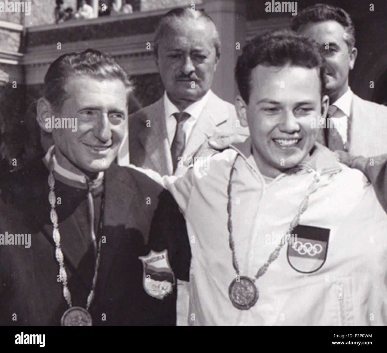 . Enrico Forcella and Peter Kohnke, 1960 Olympics . 1960. Unknown 25