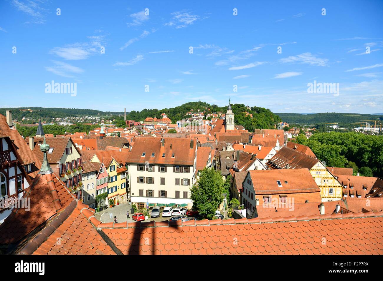 Germany, Baden-Wurttemberg, Neckartal (Neckar valley), Tübingen Stock Photo