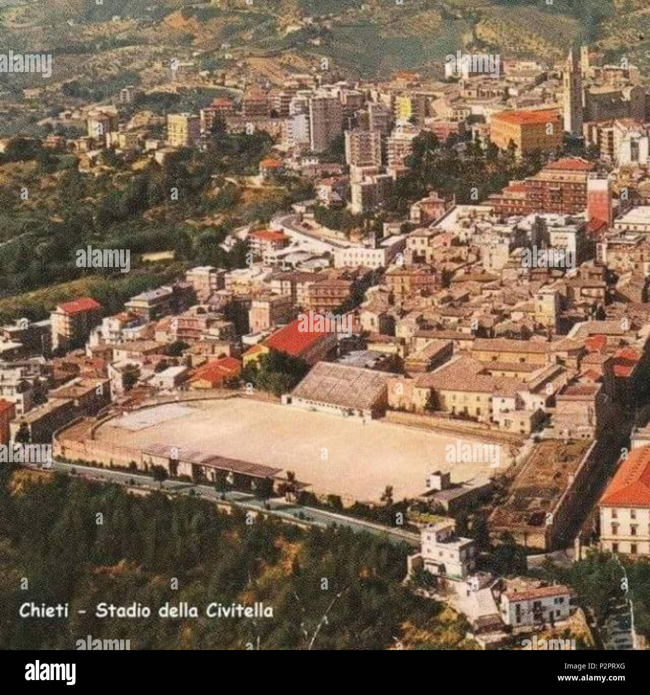 . Italiano Il vecchio Stadio della Civitella, ubicato nel centro