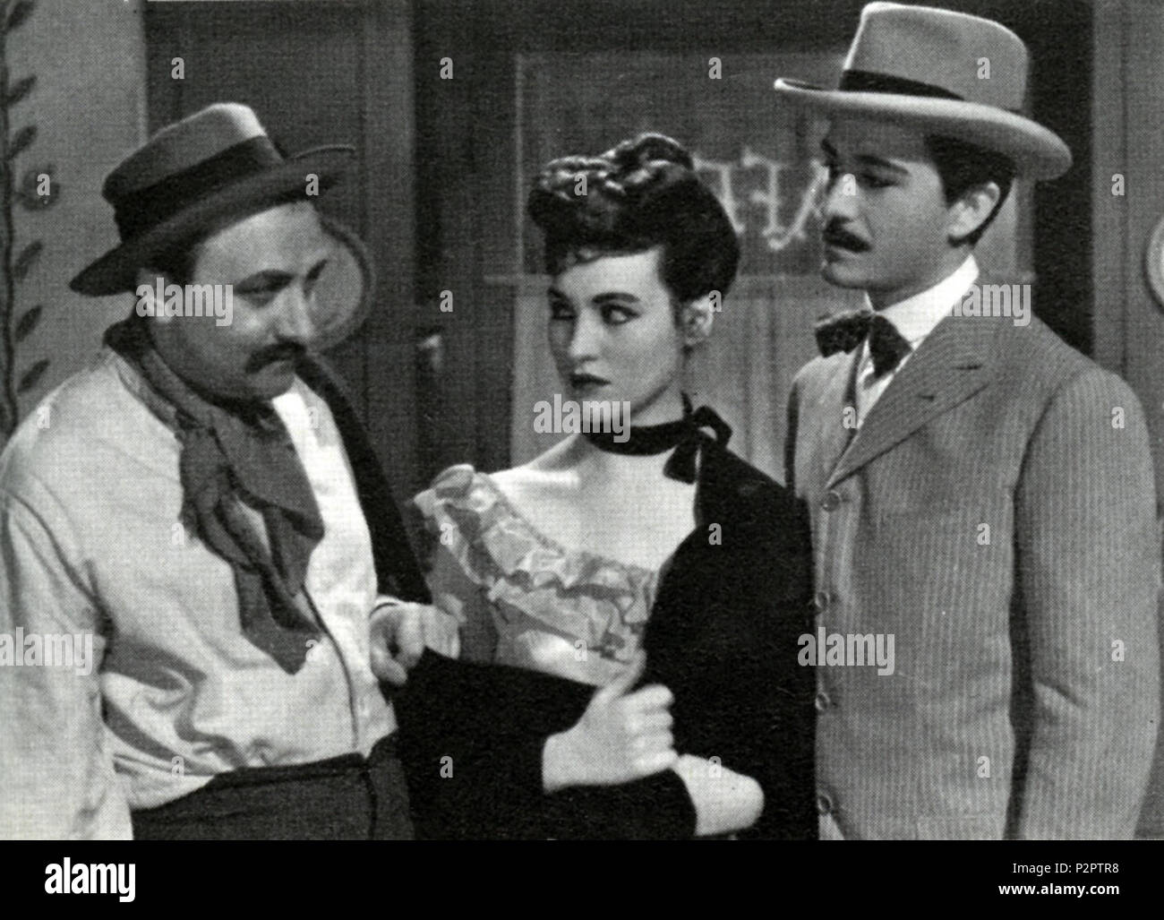 . screenshot from the film Il voto (1950) . 1950. Indeciso42 at the Italian  project. 40 Il voto 1950 Stock Photo