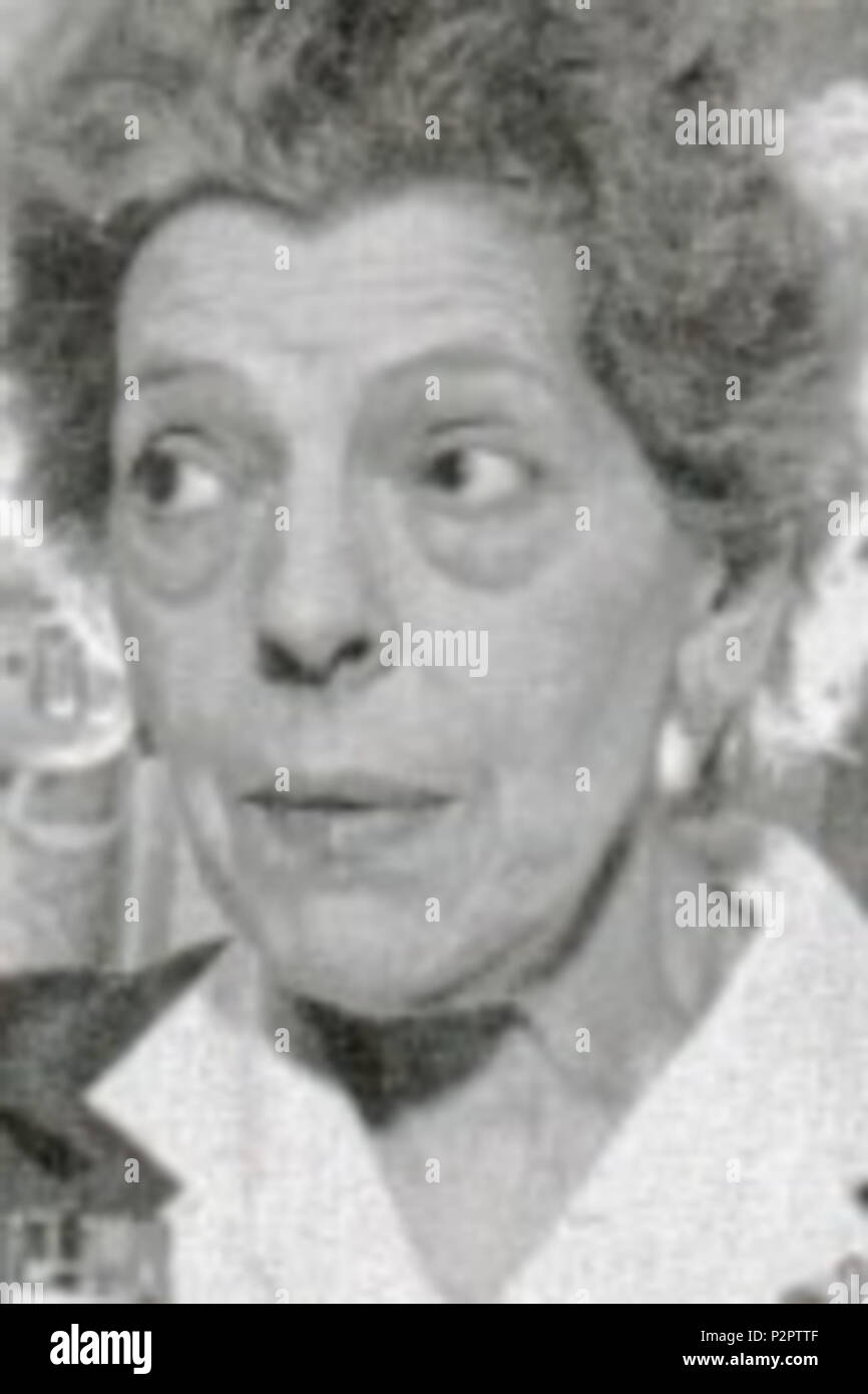 . Italiano: Immagine non artistica scattata prima del 1968 all'attrice italiana Tina Pica Fonte:eurodeon.it Artista deceduta (1968) . Unknown 87 Tina Pica Stock Photo