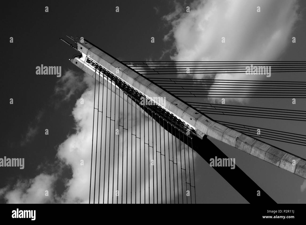Bridge structure image Stock Photo - Alamy