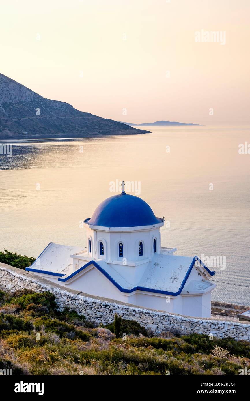 Greece, Fourni Korseon archipelago, Fourni island, Agia Triada orthodox