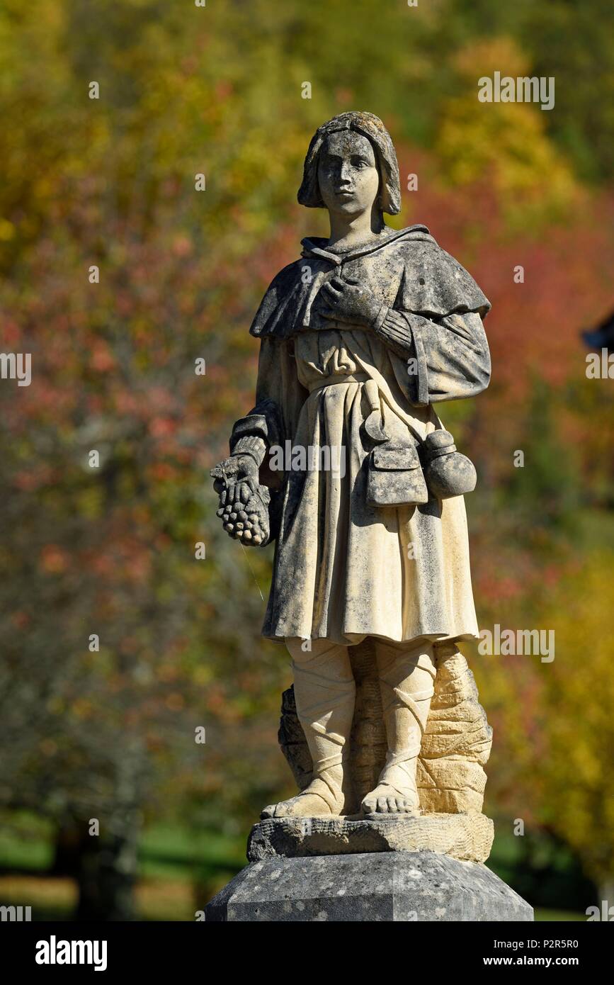 France, Doubs, Mouthier Hautepierre, Saint Laurent church dated 15th