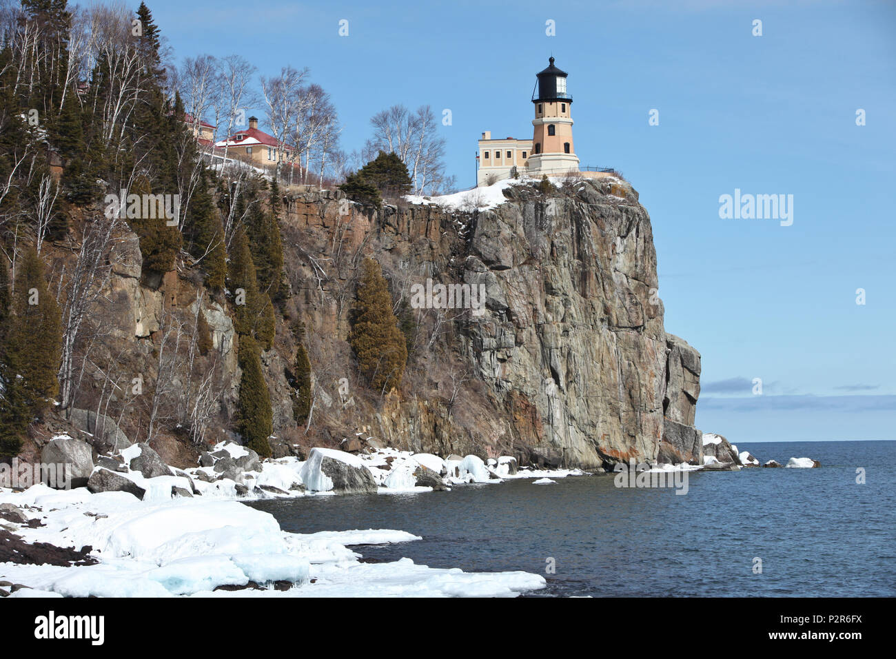 Split Rock Lighthouse 3 Stock Photo Alamy
