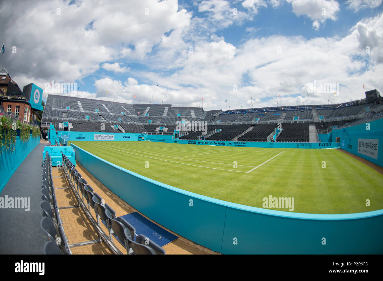 The Queen’s Club, London, UK. 16 June, 2018. A newly enlarged centre