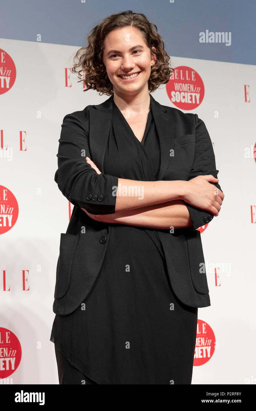 Tokyo, Japan. 16th Jun, 2018. British-Swiss model and actress Emma ...