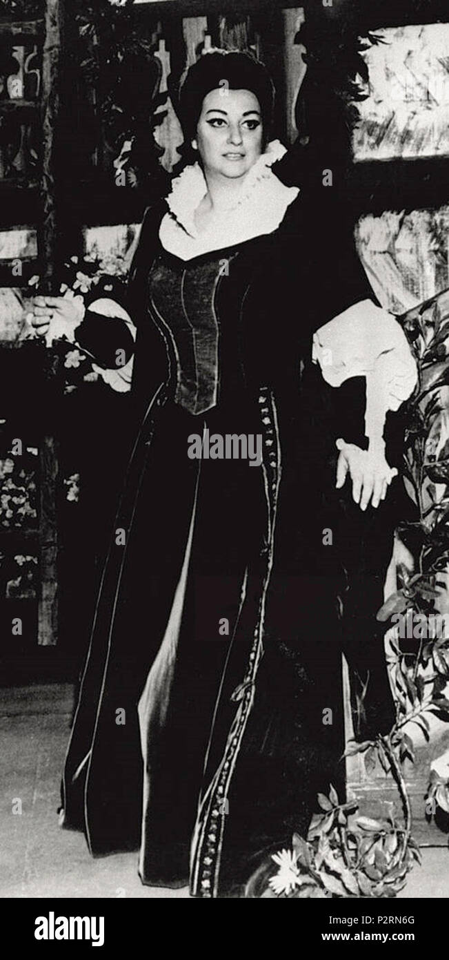 Montserrat caballe hi-res stock photography and images - Alamy