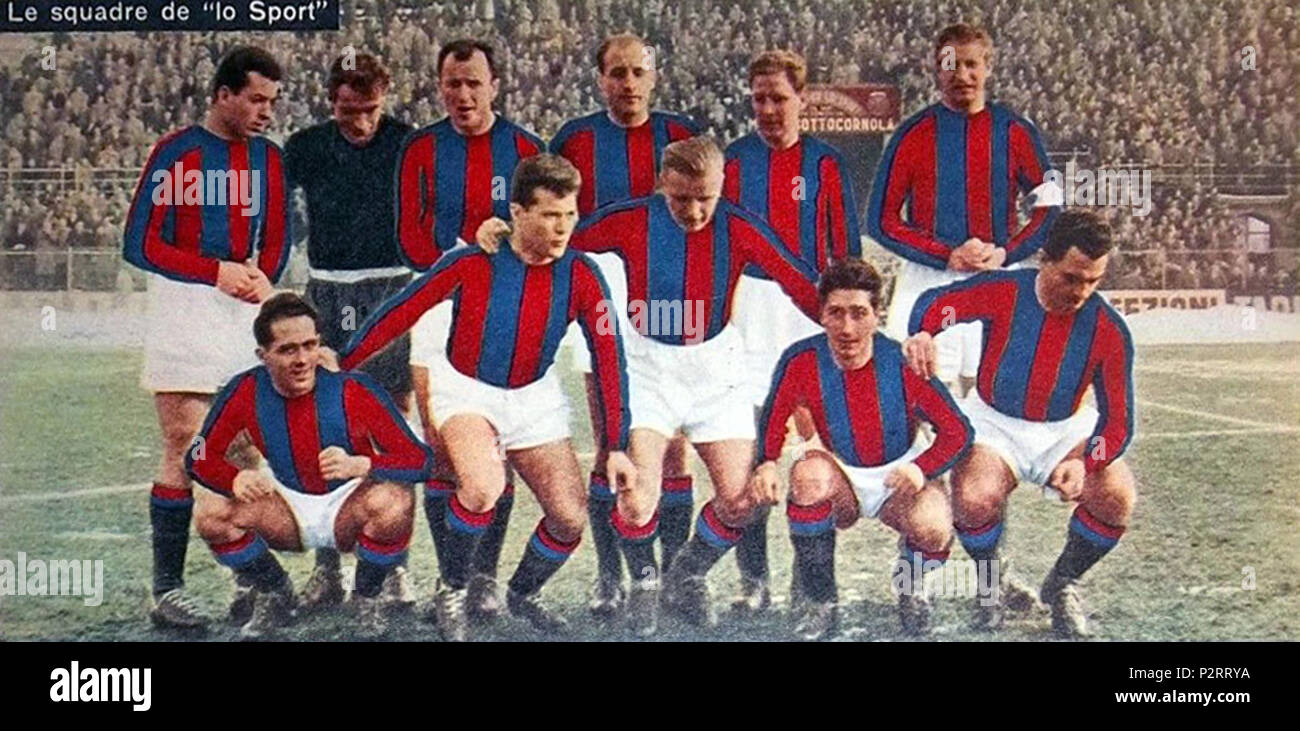 1953–54 Bologna Football Club 1 1953–54 Bologna Football Club Stock Photo