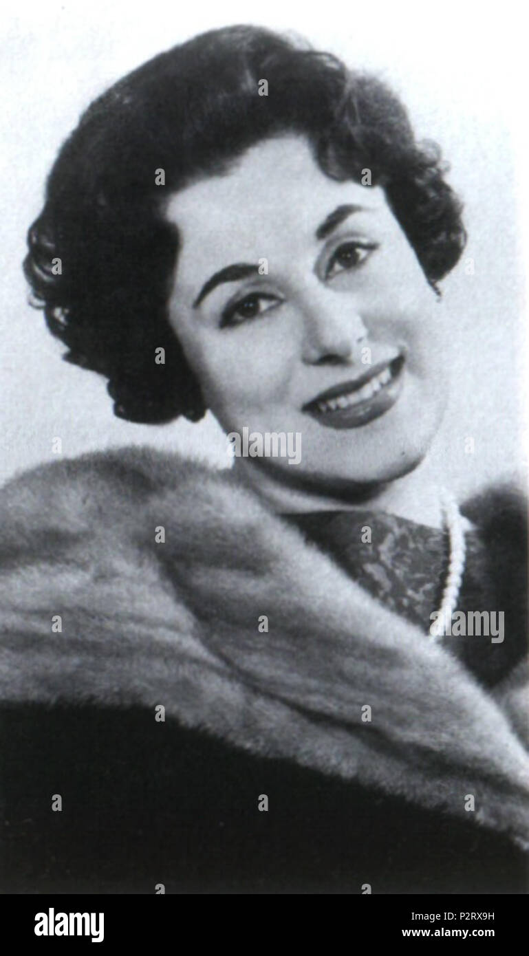 . Italian soprano Antonietta Stella . 1960s. Unknown 7 Antonietta ...