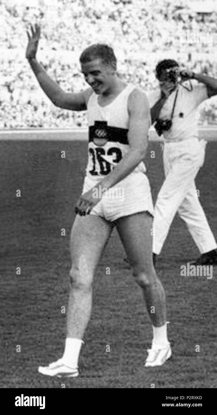 Armin Hary at the Rome Olympics . 1960. Unknown (ANSA.it) 8 Armin Hary  1960d Stock Photo - Alamy