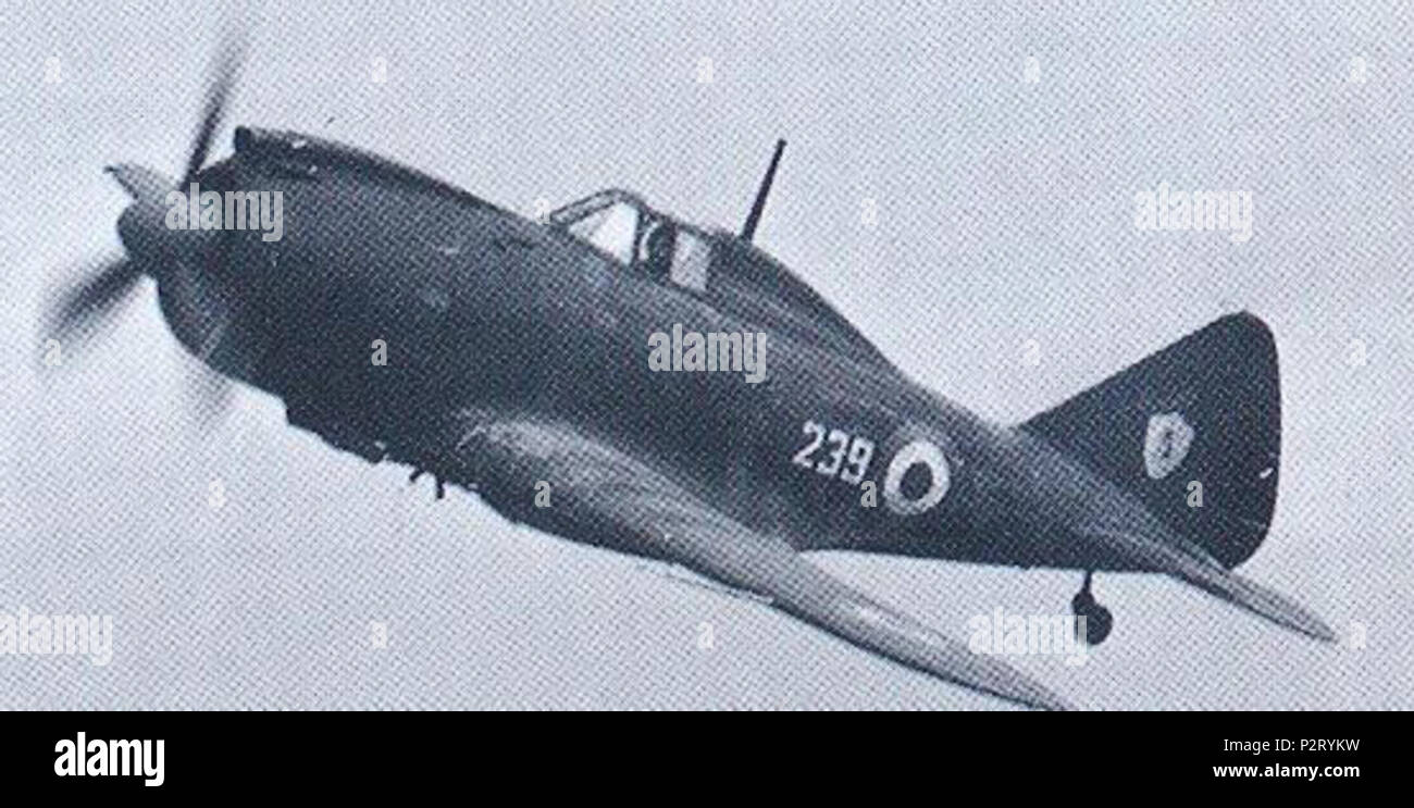 . English: Italian Reggiane Re.2002 fighter of the 293ª Squadriglia of the Italian Co-Belligerent Air Force . Sometime between October 1943 and May 1945. uncredited 75 Reggiane Re 2002 Co-Belligerent Air Force Stock Photo