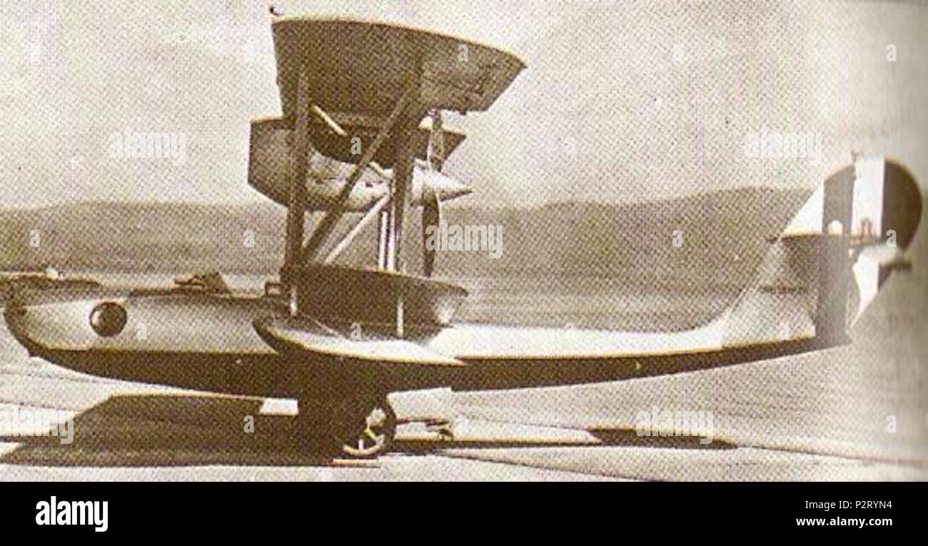 . English Italian CANT 25M flying boat fighter . Late 1920s or 1930s