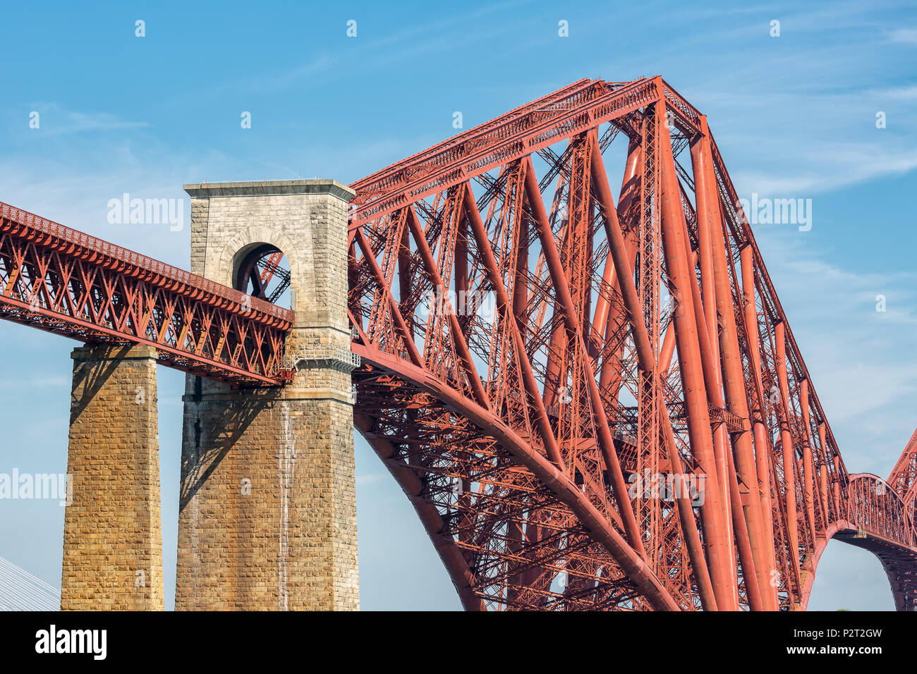 Closeup railway metal bridge hi-res stock photography and images - Alamy
