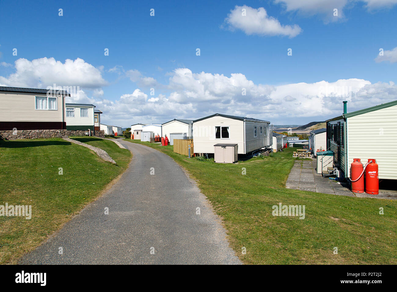 Static caravans wales hires stock photography and images Alamy